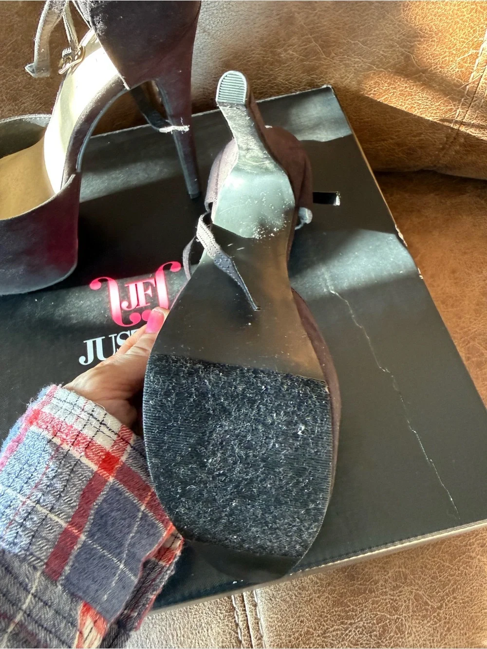 JustFab high platform